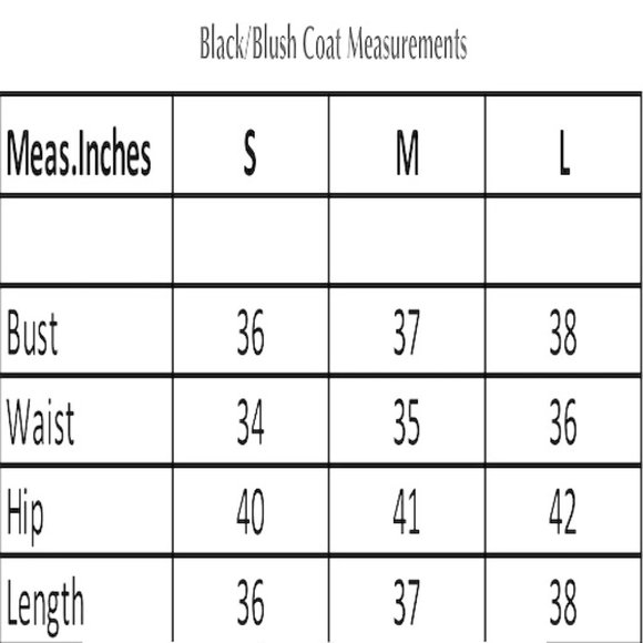 Women Blush Open Coat/Jacket and Foldable Sleeves - Picture 8 of 8